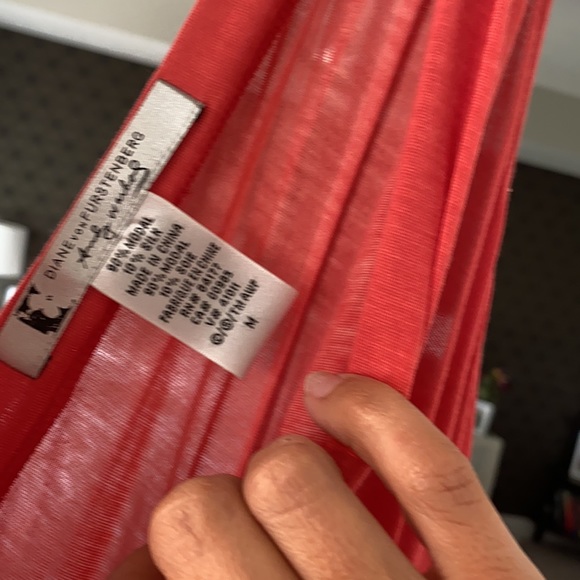 Diane Von Furstenberg size medium maxi dress - Picture 2 of 2